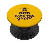 Salva a Las Abejas Día de la Tierra Dios Salve a PopSockets PopGrip Adhesivo