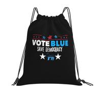 Salva La Democracia, Vota Azul, Haz Que La Verdad Vuelva A Ser Grande Hombre Mujer Mochila De Cuerdas Impermeable Mochila Con Cordón Ligera Mochilas Deportiva Para Fútbol Viaje Yoga
