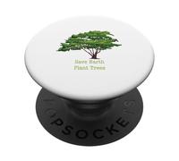 Salva la Tierra, Planta Árboles - Protege los Mares, Sin Planeta B PopSockets PopGrip Adhesivo