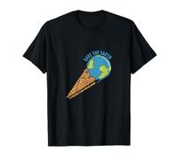 Salva la Tierra, Solo Lugar con Helado, Paz No Planeta B Camiseta