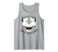 Salva los bisontes del Cielo con la Cabeza de Bison Camiseta sin Mangas
