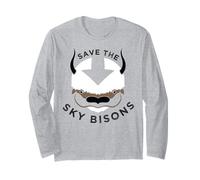 Salva los bisontes del Cielo con la Cabeza de Bison Manga Larga