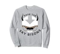 Salva los bisontes del Cielo con la Cabeza de Bison Sudadera