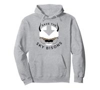 Salva los bisontes del Cielo con la Cabeza de Bison Sudadera con Capucha