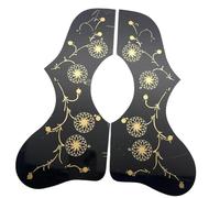 Salva Púas Pickguard Para Guitarra Acústica Golpeador De Guitarra Acústica Golpeador De Guitarra Acústica Folk(L+R A)