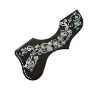 Salva Púas Pickguard Para Guitarra Acústica Golpeador De Guitarra Autoadhesivo Con Forma De Flor De 2 Mm De Grosor(C)