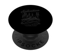 Salvación Agua Viva Fe Cristiana Jesús Adoración Esperanza PopSockets PopGrip Adhesivo