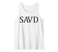 Salvado Cruz Biblia Cristiano Creer Fe Jesús Savd Camiseta sin Mangas