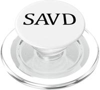 Salvado Cruz Biblia Cristiano Creer Fe Jesús Savd PopSockets PopGrip para MagSafe