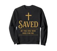 Salvado por Jesucristo Sudadera