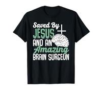 Salvado por Jesús y un Cirujano Cerebral - Sobreviviente de Cirugía Cerebral Camiseta