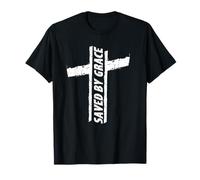 salvado por la gracia Escritura religiosa Biblia cristiano cristo Camiseta
