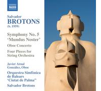 Salvador Broton Salvador Brotons: Symphony No. 5, 'Mundus (CD) (Importación USA)