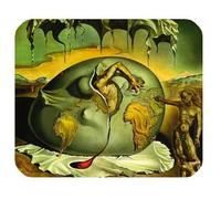 Salvador Dalí obras, famosos cuadros cubierta de tela rectangular Ratón Pad 9.84 "x7.87"