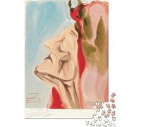 Salvador Dalí Puzzle Arte 1000 Piezas para Adolescente, Rompecabezas Pinturaarte De Madera, Juego De Rompecabezas, Decoración del Hoga, Uego De Habilidad para Toda La Familia