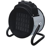 Salvador Escoda | Calefactor Cerámico Industrial Mercalor 5000 W | Acero Pintado IP24 | 260 x 400 x 400 mm | Termostato Integrado y Ventilador