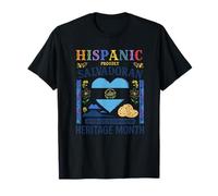 Salvadoran Hispanic Heritage Month El Salvador Flag Pride Camiseta