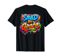 SALVADOS por Gracia - Graffiti Cristiano Camiseta
