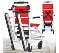 Salvaescaleras Silla eléctrica con orugas, silla sin esfuerzo, silla salvaescaleras, silla de ruedas portátil plegable, silla de ruedas ligera, para subir y bajar escaleras, para pacientes m