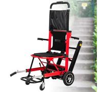 Salvaescaleras Silla para personas mayores, eléctricas, elevador de silla de ruedas eléctrico para subir escaleras, aleación de aluminio, capacidad de carga 169 kg/373 lbs, para ascender y d