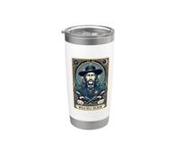 Salvaje Bill Hickok Vaso térmico de acero inoxidable de doble pared