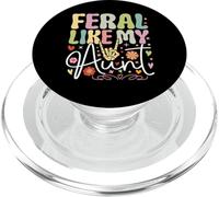 Salvaje como mi tía, Divertida y Linda Sobrina de Familia PopSockets PopGrip para MagSafe