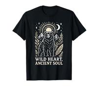 Salvaje Corazón Antiguo Alma Oso Naturaleza Arte Desierto Camiseta