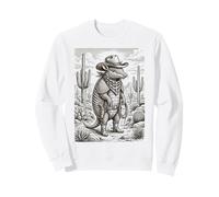 Salvaje Oeste Armadillo Forajido con Lazo Sudadera