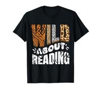Salvaje Sobre la lectura Libros Amor Libros Biblioteca Bibliotecario Camiseta