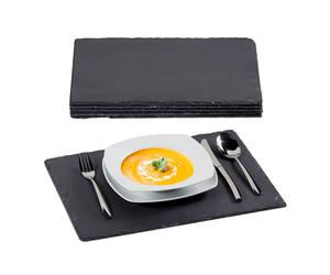 Salvamantel posavasos pizarra bandejas decorativas platos de servir rectangular