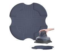 Salvamanteles de silicona Ninja Crispi PowerPod a medida - Almohadillas calientes para accesorios de freidora de aire de vidrio Ninja Crispi, resistente al calor, antideslizante, protección para