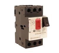 Salvamotor térmico 3P tripolar para protección del motor, ajustable 10-16 A 5,5 kW, interruptor térmico motor 2,5 módulos DIN, 690 V CA para monofásico y trifásico
