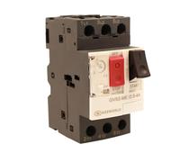 Salvamotor térmico 3P tripolar para protección del motor, ajustable 2,5-4 A 1,5 kW, interruptor térmico motor 2,5 módulos DIN, 690 V CA para monofásico y trifásico