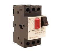 Salvamotor térmico 3P tripolar para protección del motor, ajustable 6-10 A 4 kW, interruptor térmico motor 2,5 módulos DIN, 690 V CA para monofásico y trifásico
