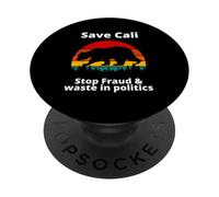 Salvar a Cali, Detener el fraude y el derroche en la política PopSockets PopGrip Adhesivo