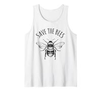 Salvar a Las Abejas Día de la Tierra Salvar Nuestro Planeta Camiseta sin Mangas