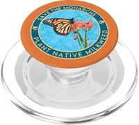 Salvar a Las Mariposas monarca: algodoncillo Nativo de Plantas PopSockets PopGrip para MagSafe