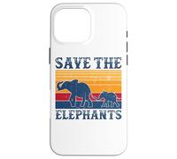 Salvar a los elefantes Carcasa para iPhone 16 Pro Max