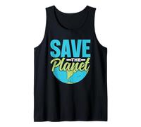 Salvar El Planeta Calentamiento Global Cambio Climático Camiseta sin Mangas
