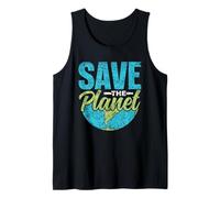 Salvar El Planeta Global Calentamiento Cambio Climático Camiseta sin Mangas