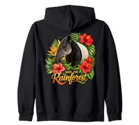 Salvar el Tapir de la Selva Sudadera con Capucha