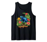 Salvar la Rana Azul de la Selva Camiseta sin Mangas