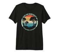 Salvar la Selva Naturaleza Conservación Camiseta Premium