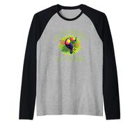 Salvar la Selva, Salvar el Planeta Ambientalista Camiseta Manga Raglan