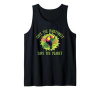 Salvar la Selva, Salvar el Planeta Ambientalista Camiseta sin Mangas