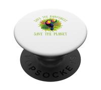 Salvar la Selva, Salvar el Planeta Ambientalista PopSockets PopGrip Adhesivo