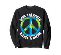 Salvar La Tierra Levanta Un Hippie Sudadera