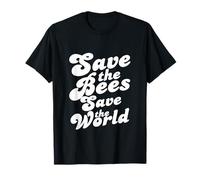 Salvar Las Abejas, Salvar el Mundo, Colmenas, día de la Tierra, Medio Ambiente Camiseta