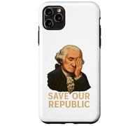 Salvar nuestra república Protesta contra George Washington Facepalm Carcasa para iPhone 11 Pro Max