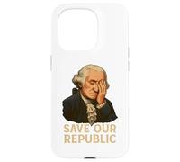Salvar nuestra república Protesta contra George Washington Facepalm Carcasa para iPhone 15 Pro